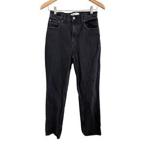 Abercrombie & Fitch Black Curve Love 90's Straight Ultra High Rise-26 / 2 / S